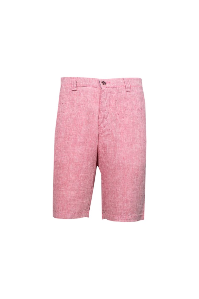 Βερμούδα Guy Laroche ροζ fit line