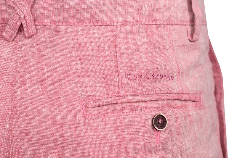 Βερμούδα Guy Laroche ροζ fit line - Image 2