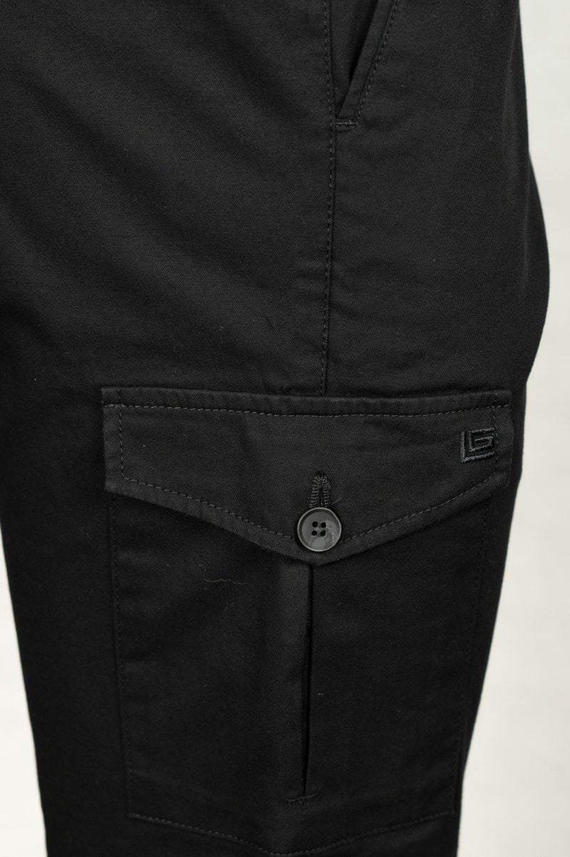 Βερμούδα cargo Guy Laroche μαύρη fit line GL2216168_59614_1 - Image 3