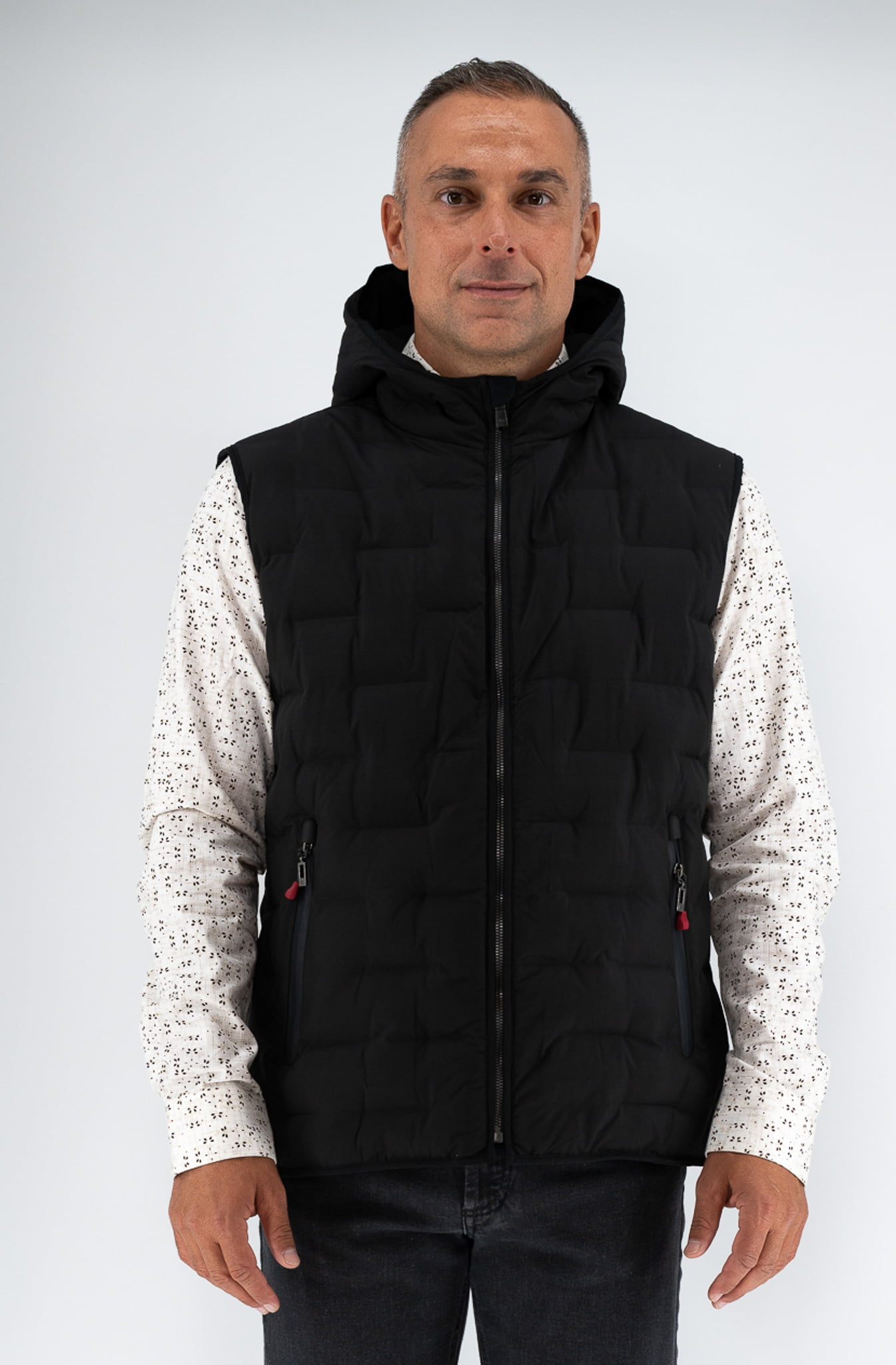 Αμάνικο με κουκούλα Guy Laroche μαύρο GL2024402G_001 - Image 6