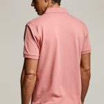 Μπλούζα πόλο Guy Laroche σάπιο μήλο Pima Cotton κοντομάνικη regular fit GL2319090_25 - Image 4
