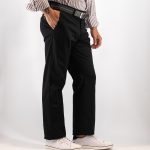 Παντελόνι chinos Guy Laroche μαύρο regular fit GLDS15168_71155_16 - Image 3