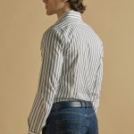 Παντελόνι Jean Guy Laroche πεντάτσεπο μπλε regular fit GLDS15176_58817_6 - Image 5