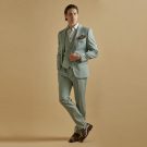 Κοστούμι Guy Laroche στο χρώμα της μέντας fit line GLDS11166_10121_3