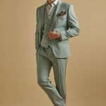 Κοστούμι Guy Laroche στο χρώμα της μέντας fit line GLDS11166_10121_3 - Image 7