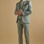Κοστούμι Guy Laroche στο χρώμα της μέντας fit line GLDS11166_10121_3 - Image 6