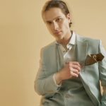 Κοστούμι Guy Laroche στο χρώμα της μέντας fit line GLDS11166_10121_3 - Image 20