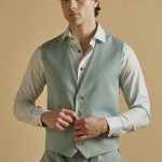 Κοστούμι Guy Laroche στο χρώμα της μέντας fit line GLDS11166_10121_3 - Image 14