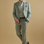 Κοστούμι Guy Laroche στο χρώμα της μέντας fit line GLDS11166_10121_3 - Image 11