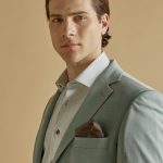 Κοστούμι Guy Laroche στο χρώμα της μέντας fit line GLDS11166_10121_3 - Image 9
