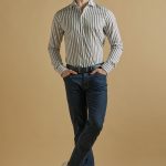 Παντελόνι Jean Guy Laroche πεντάτσεπο μπλε regular fit GLDS15176_58817_6 - Image 4