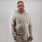 Ζακέτα φόρμας Guy Laroche γκρι ανοιχτό με κουκούλα regular fit GLDW29137Z_11 - Image 10