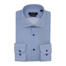 Πουκάμισο Guy Laroche με μπλε μικροσχέδιο fit line GLES18342B_SL_5 - Image 5
