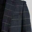 Σακάκι καρώ Guy Laroche μπλε με αποσπώμενη μόστρα fit line GL2323228_10121V_2 - Image 6