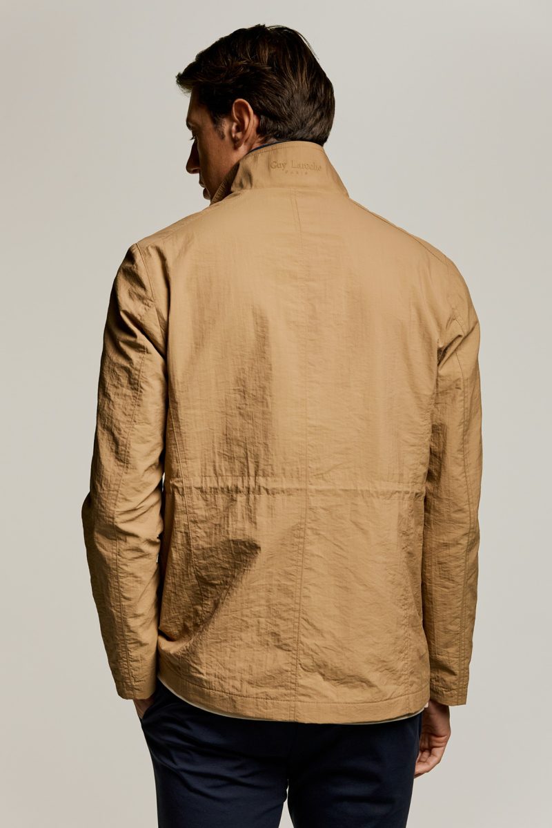 Μπουφάν σαφάρι με τρουκ Guy Laroche ταμπά regular fit GLES14452_4 - Image 7