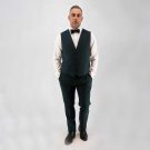Γιλέκο κοστουμιού Guy Laroche κυπαρισσί fit line GLES10116_800C_5895 - Image 2