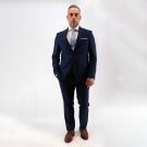 Κοστούμι Guy Laroche μπλε fit line GLES11157_10121_308 - Image 4
