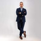 Κοστούμι Guy Laroche μπλε fit line GLES11157_10121_308 - Image 2