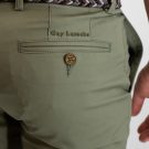 Παντελόνι chinos Guy Laroche λαδί regular fit GLES15168_71155_7 - Image 3