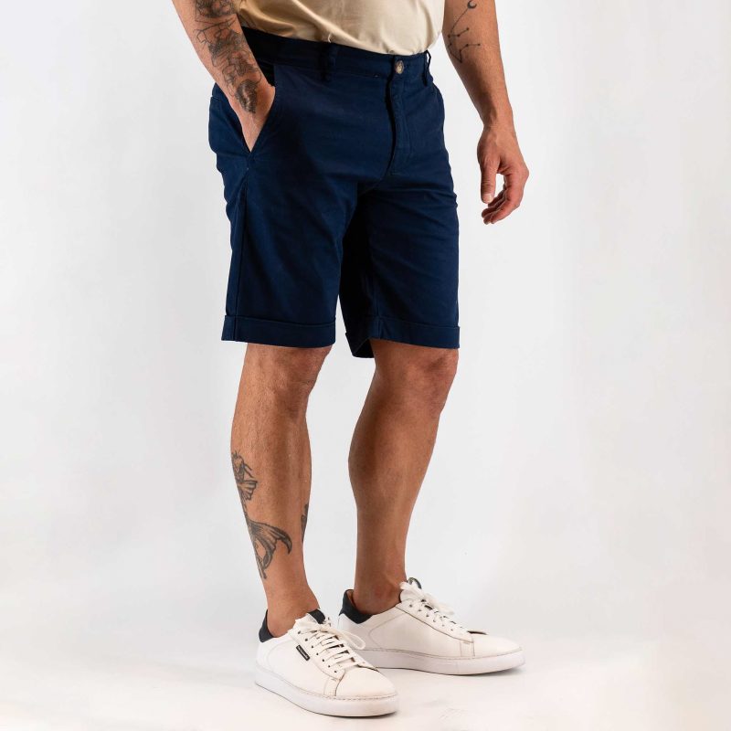 Βερμούδα τσίνος Guy Laroche μπλε fit line GLES16521_71152_23 - Image 3