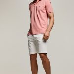 Μπλούζα πόλο Guy Laroche σάπιο μήλο Pima Cotton κοντομάνικη regular fit GL2319090_25 - Image 7