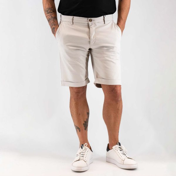 Βερμούδα τσίνος Guy Laroche γκρι fit line GLES16521_71152_84