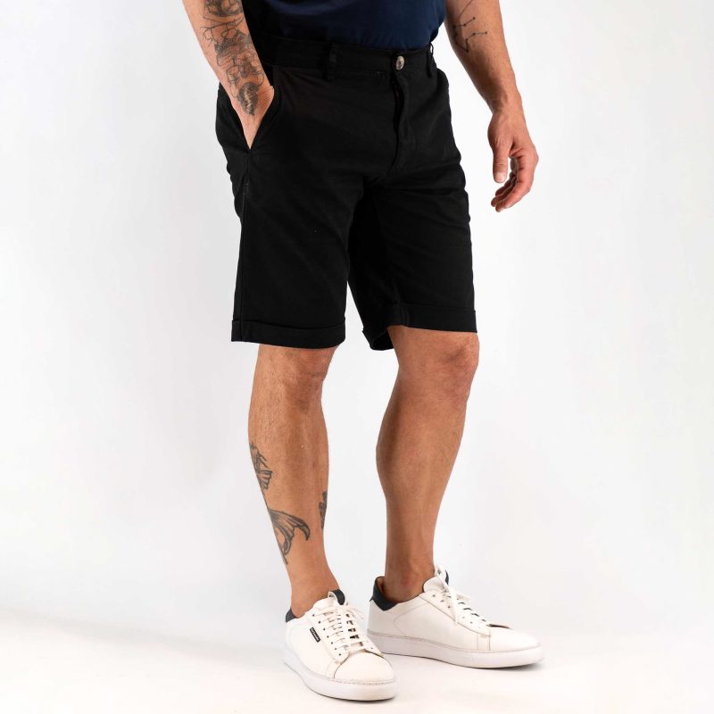 Βερμούδα τσίνος Guy Laroche μαύρη fit line GLES16521_71152_999 - Image 3