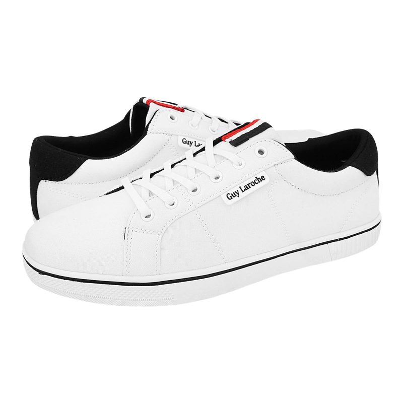 Παπούτσια casual Guy Laroche υφασμάτινα λευκά GL0222S23_004 - Image 2
