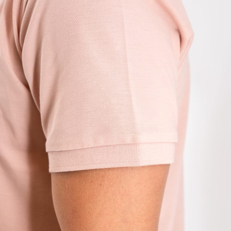 Μπλούζα πόλο Guy Laroche πούδρα Pima Cotton κοντομάνικη regular fit GLDS19090_12 - Image 6