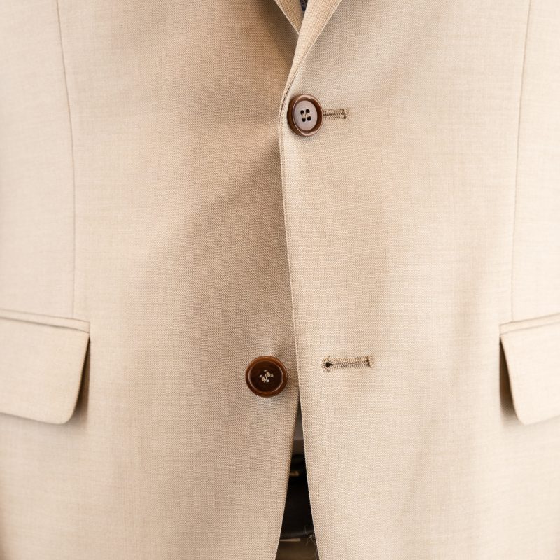 Κοστούμι Guy Laroche μπεζ fit line GLES11166_10121_1 - Image 7