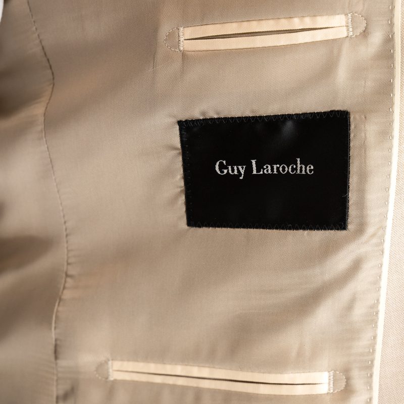 Κοστούμι Guy Laroche μπεζ fit line GLES11166_10121_1 - Image 8