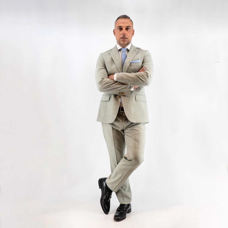 Κοστούμι Guy Laroche πράσινο fit line GLES11204_10121_2 - Image 3