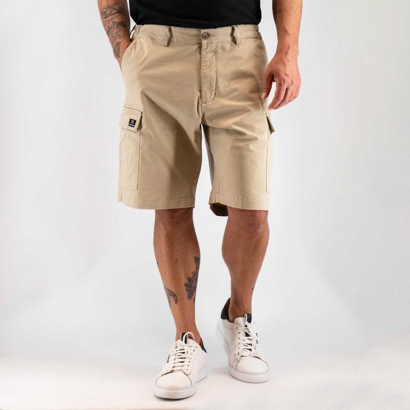 Βερμούδα Cargo Guy Laroche μπεζ regular fit  GLES16521_71154_55