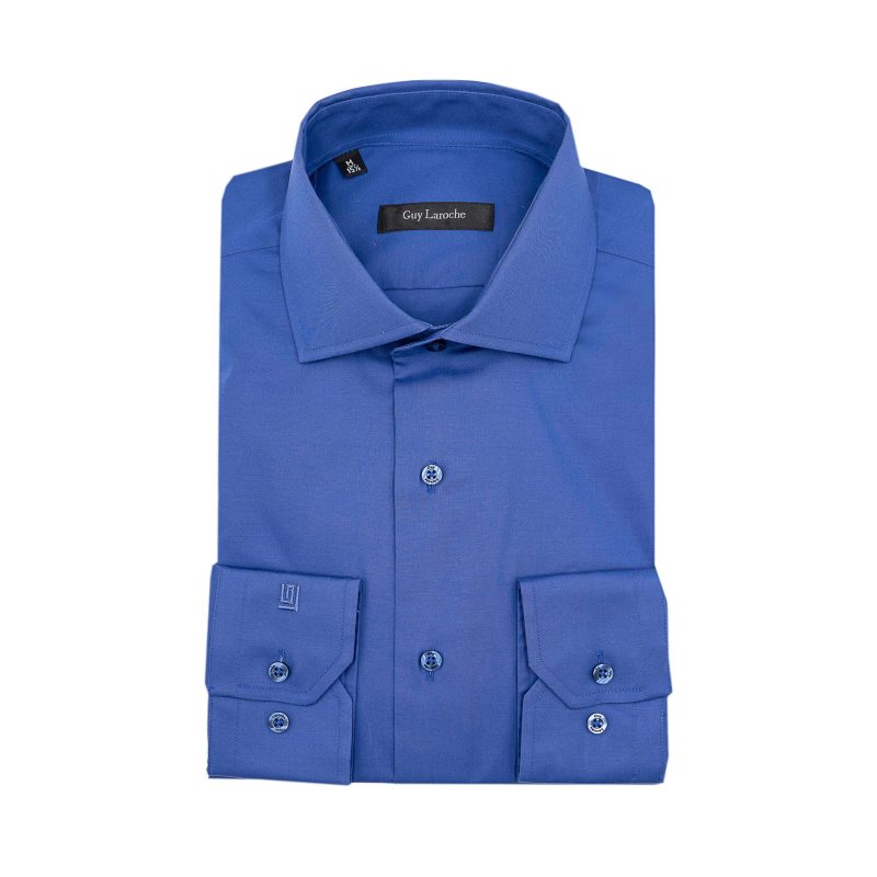 Πουκάμισο Guy Laroche μπλε ρουά regular fit GLES18244_CL_7