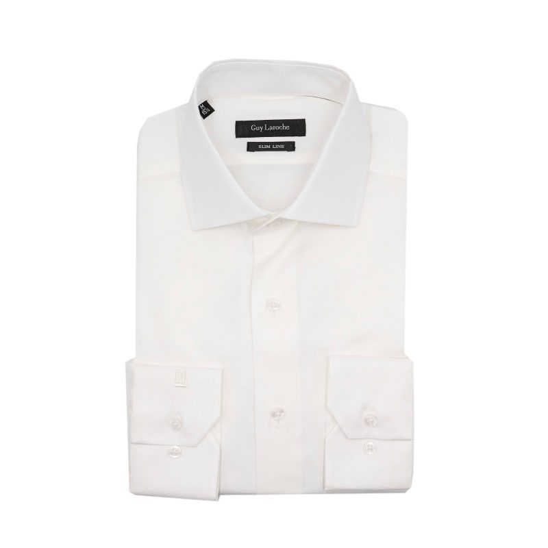 Πουκάμισο Guy Laroche λευκό fit line GLES18264_SL_1