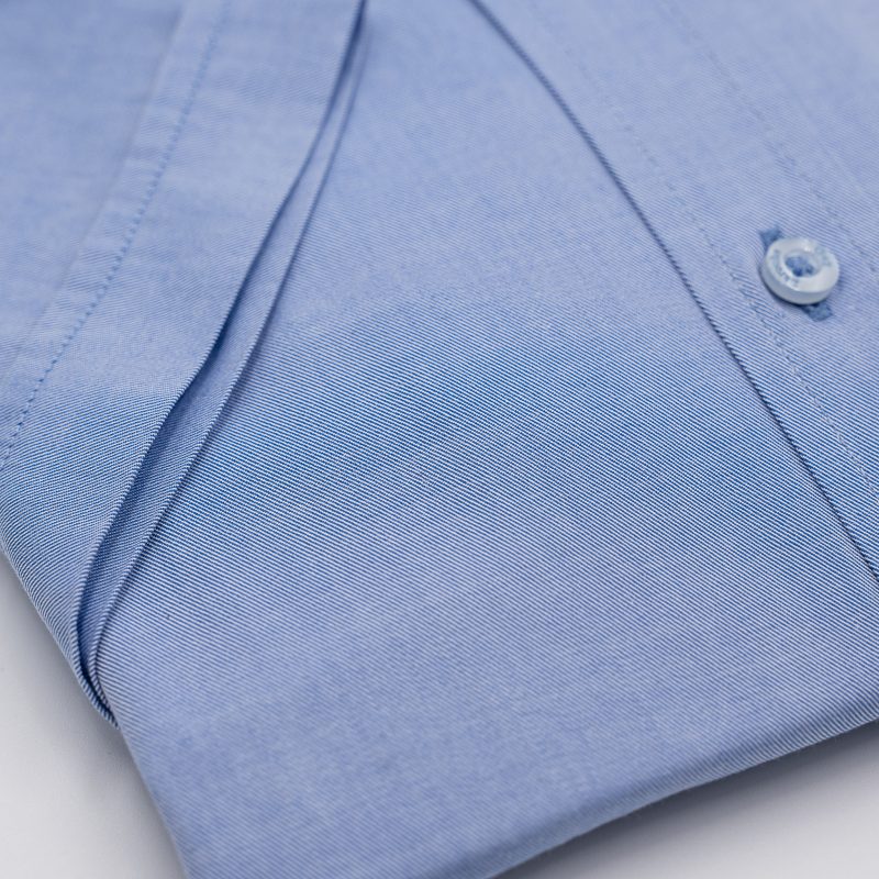 Πουκάμισο κοντομάνικο Guy Laroche σιέλ regular fit GLES18306_BDSS_2 - Image 4