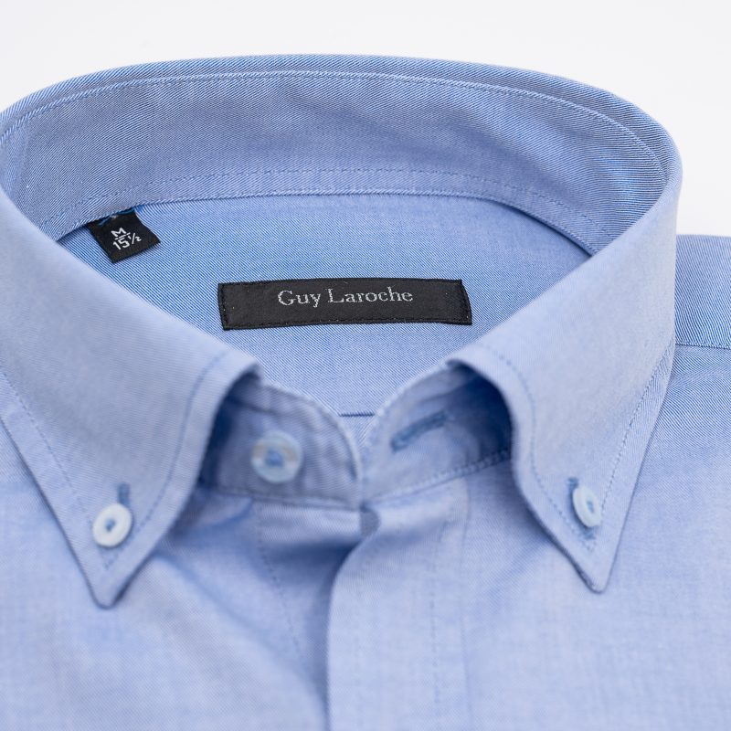 Πουκάμισο Guy Laroche σιέλ regular fit GLES18306_BD_2 - Image 2