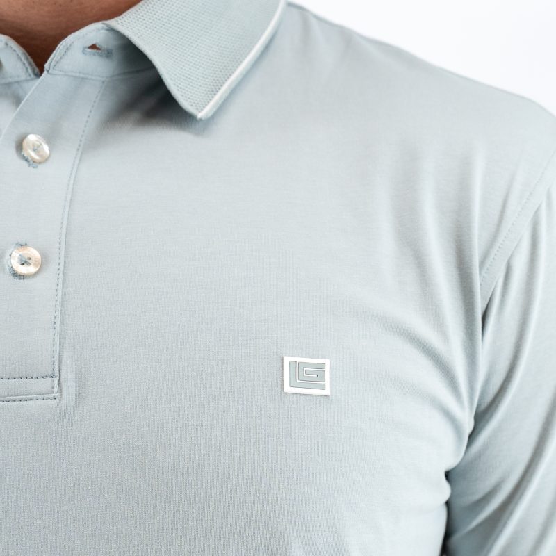 Μπλούζα πόλο Guy Laroche μέντα κοντομάνικη regular fit GLES1925_04 - Image 10