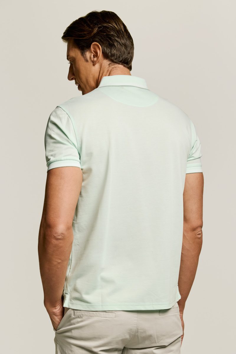 Μπλούζα πόλο Guy Laroche βεραμάν κοντομάνικη regular fit GLES1931_30 - Image 4