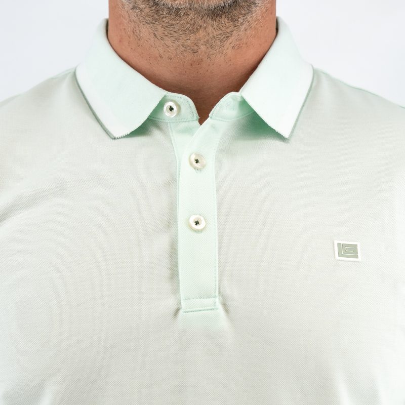 Μπλούζα πόλο Guy Laroche βεραμάν κοντομάνικη regular fit GLES1931_30 - Image 11
