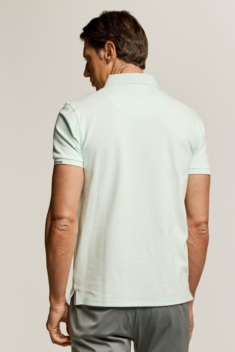 Μπλούζα πόλο Guy Laroche βεραμάν κοντομάνικη regular fit GLES1932_30 - Image 4
