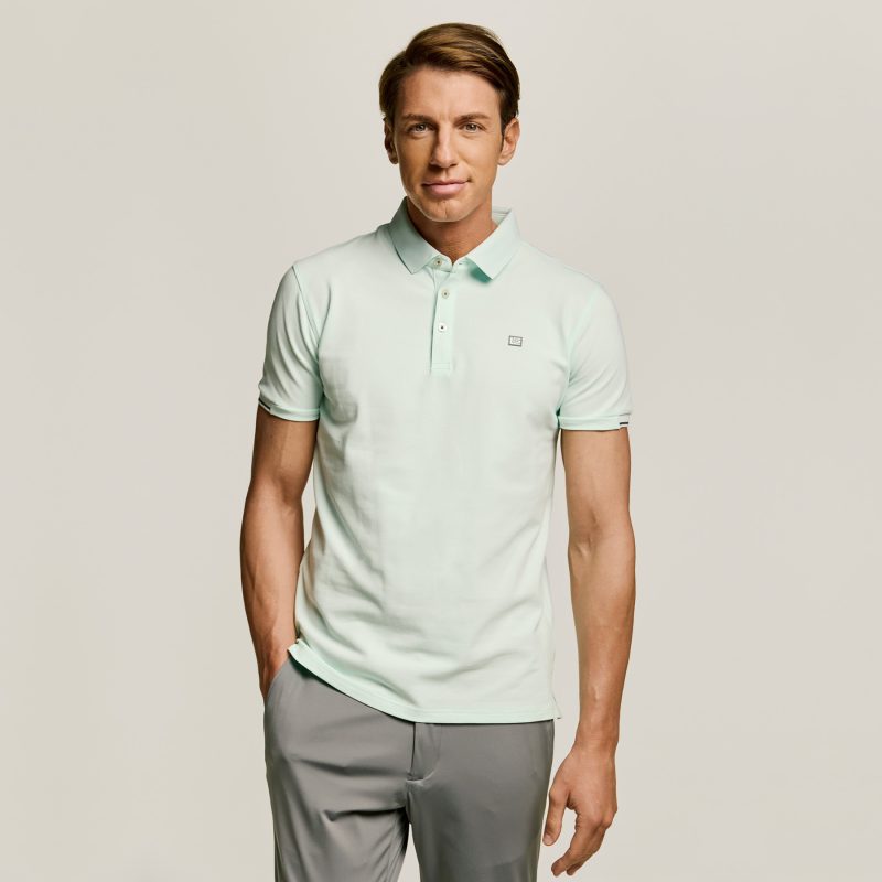 Μπλούζα πόλο Guy Laroche βεραμάν κοντομάνικη regular fit GLES1932_30
