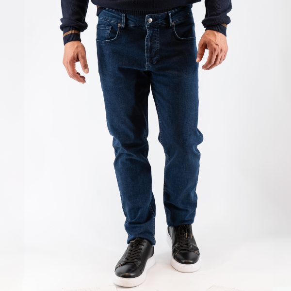 Jean παντελόνι Guy Laroche πεντάτσεπο μπλε regular fit GLEW25276_58817_1 - 32, Μπλε