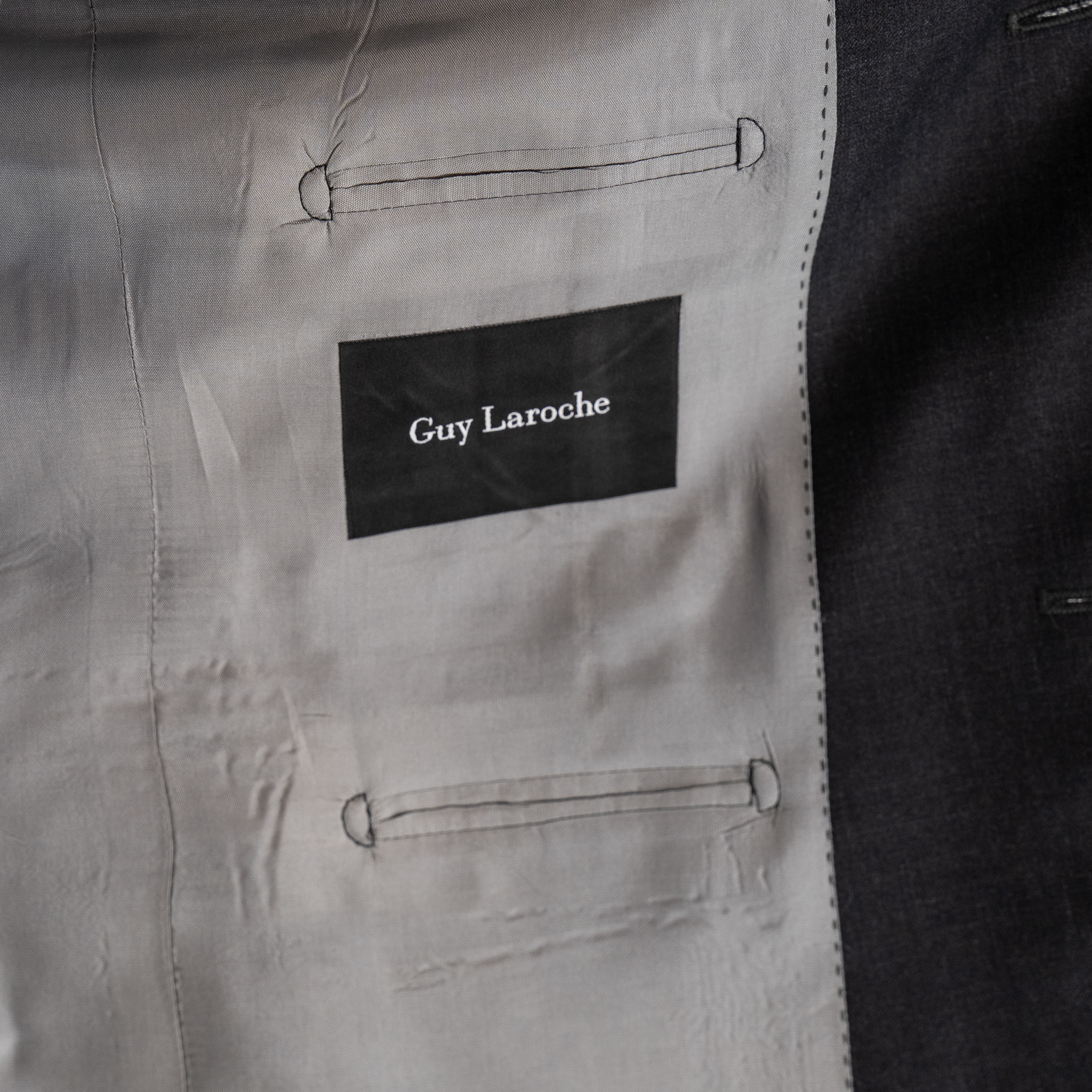 Κοστούμι Guy Laroche γκρι σκούρο fit line GL0213922_982_3 - Image 5