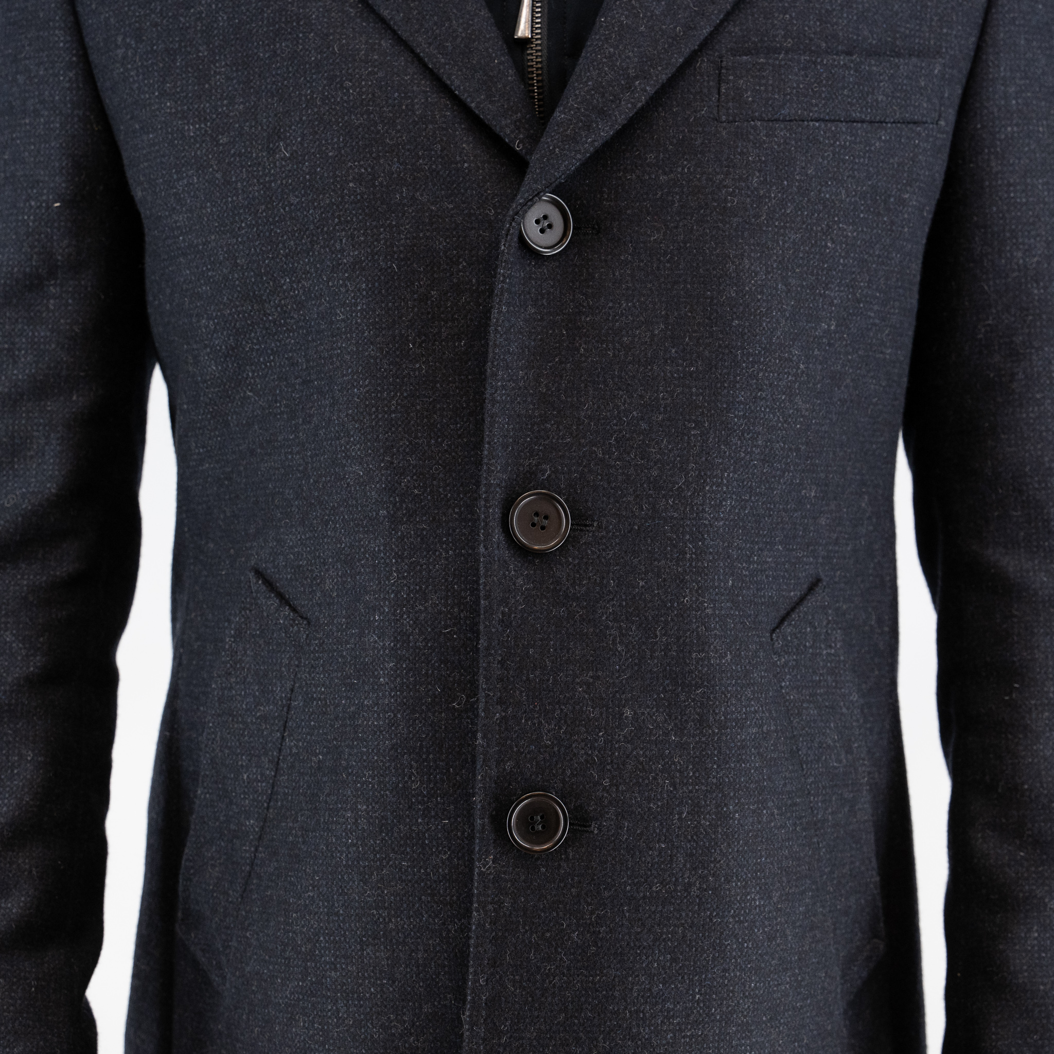 Ημίπαλτο με αποσπώμενη μόστρα Guy Laroche μπλε fit line GL2226271_K250_323 - Image 7