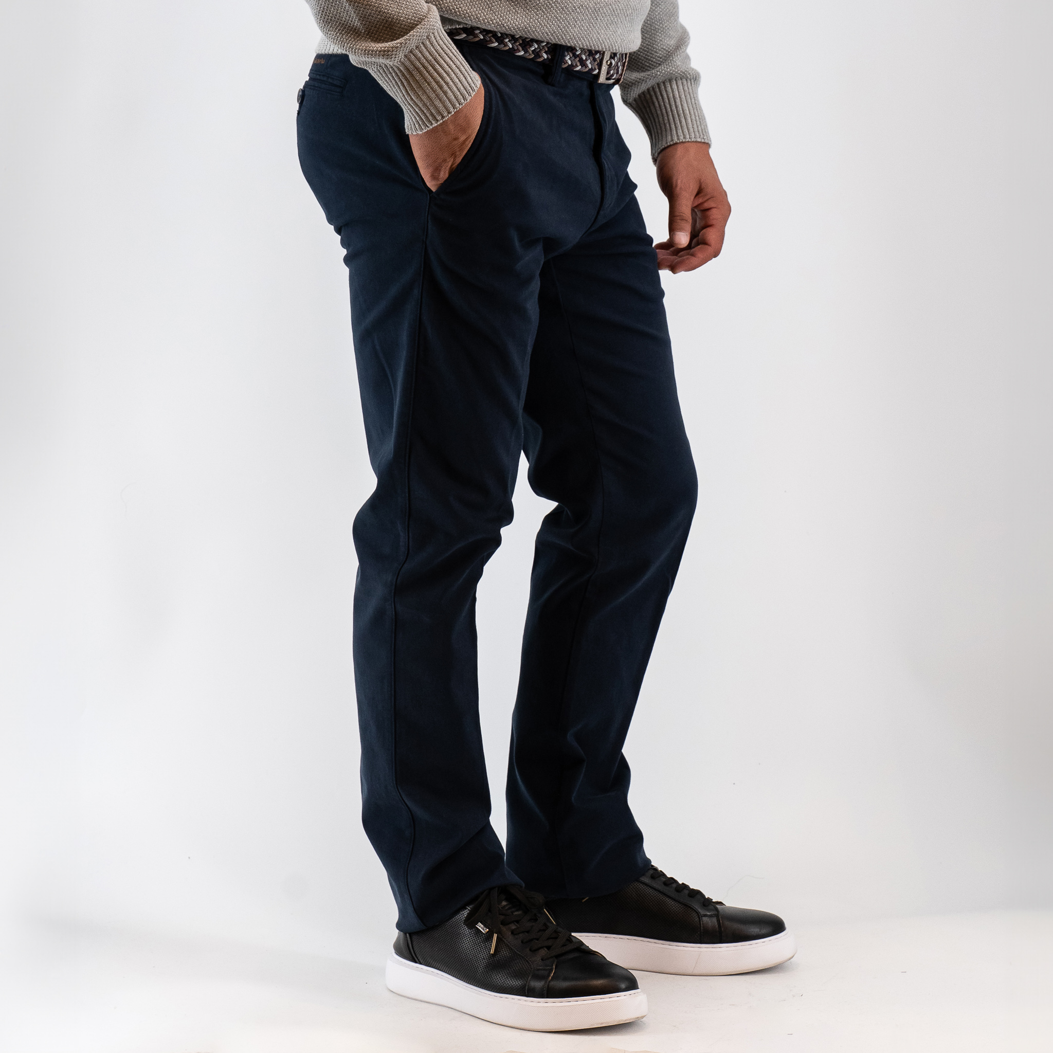 Παντελόνι chinos Guy Laroche μπλε fit line GL2325165_71155_2 - Image 2