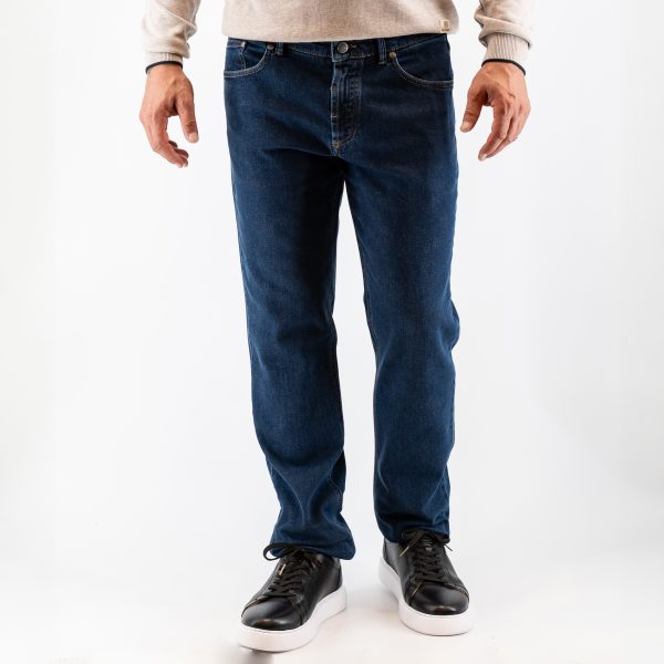 Παντελόνι Jean Guy Laroche μπλε regular fit GL2325176_58817_2