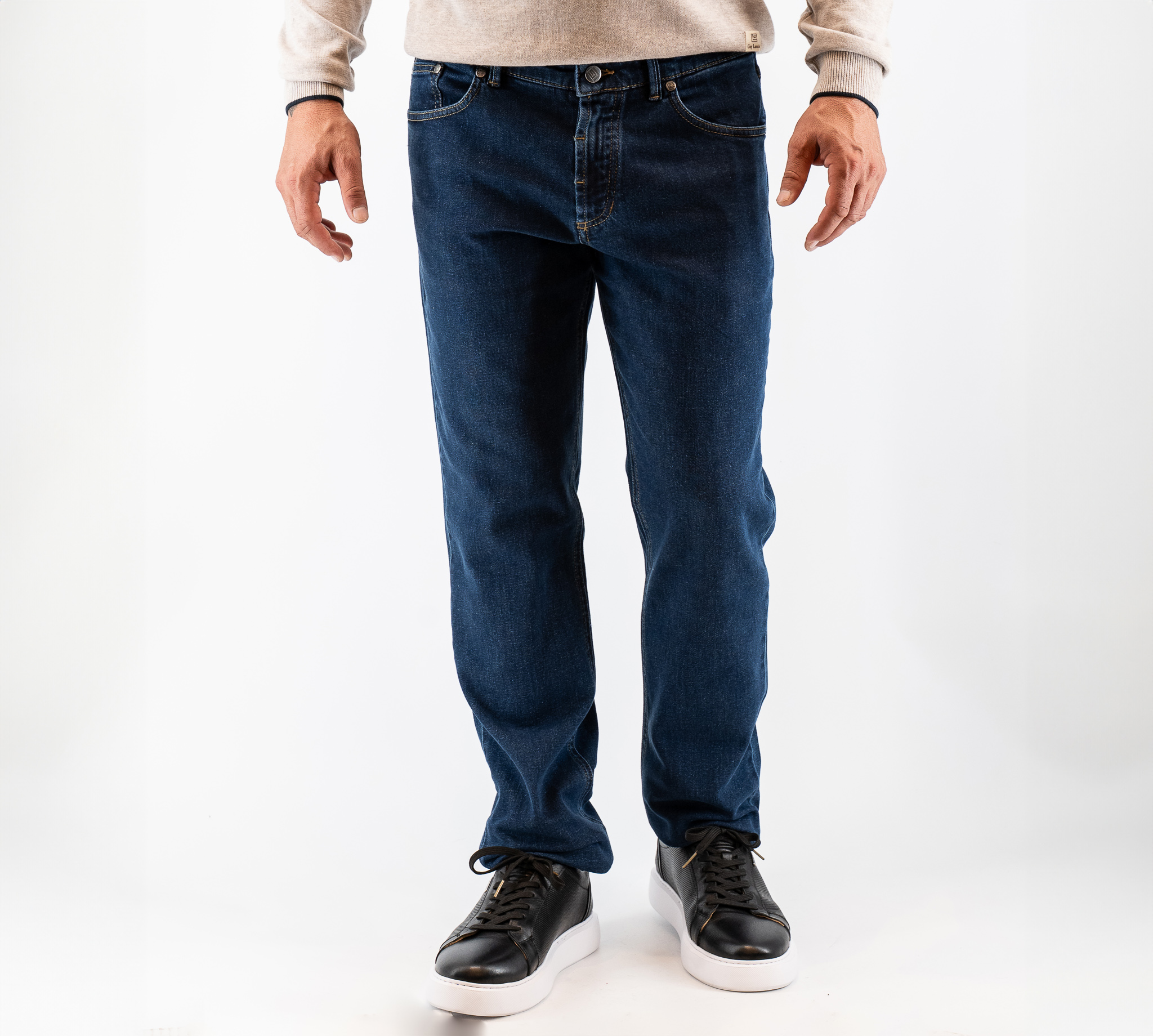 Παντελόνι Jean Guy Laroche μπλε regular fit GL2325176_58817_2