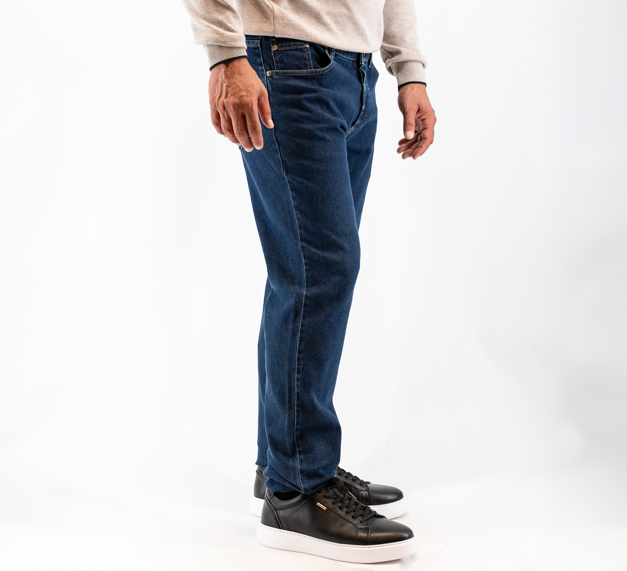 Παντελόνι Jean Guy Laroche μπλε regular fit GL2325176_58817_2 - Image 2