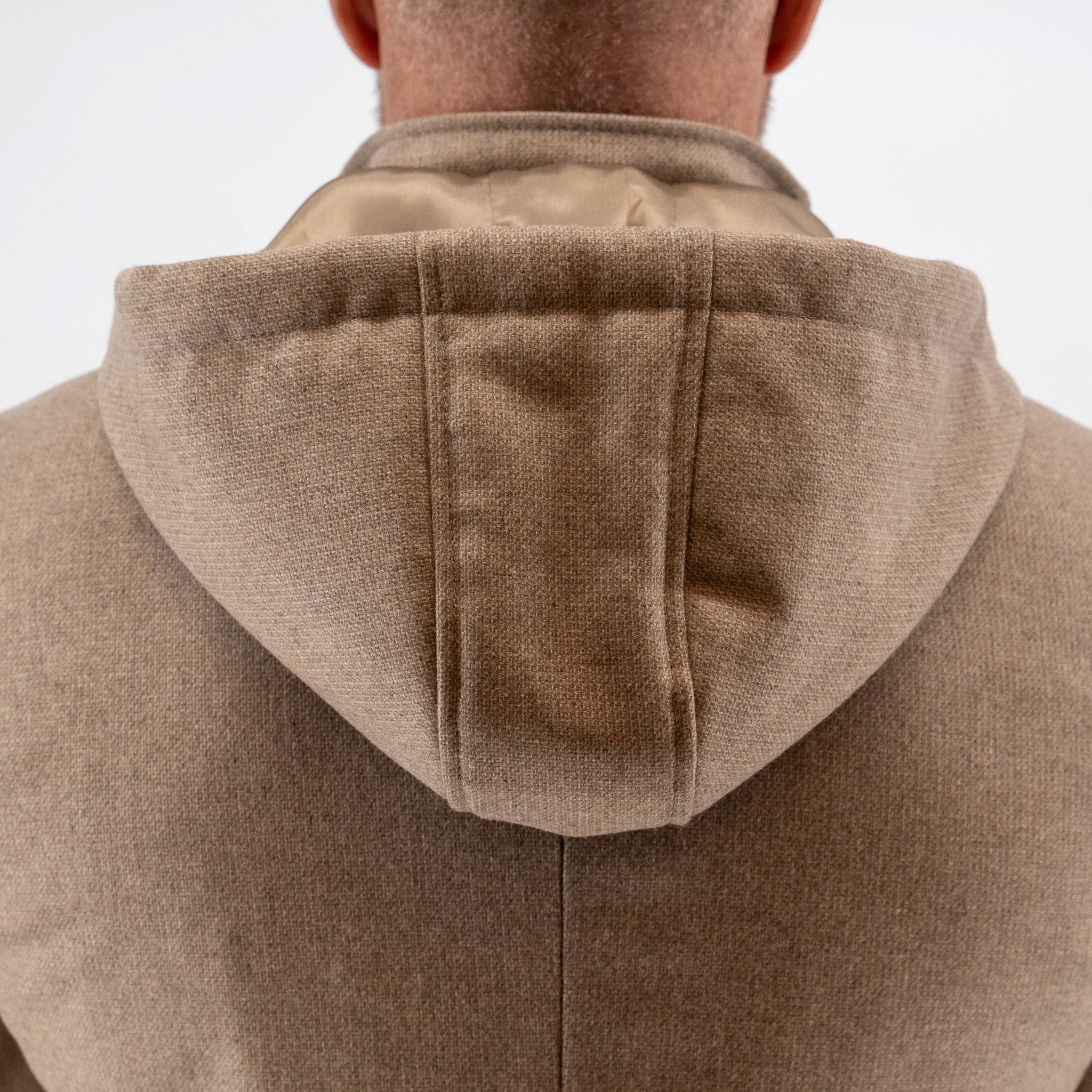 Ημίπαλτο μάο με κουκούλα Guy Laroche μπεζ fit line GLDW26323_80255_213 - Image 6